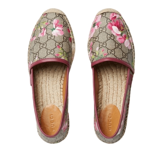 GUCCI GG Blooms Supreme women's  Espadrille. Available in size 37.5 - Picture 3 of 13